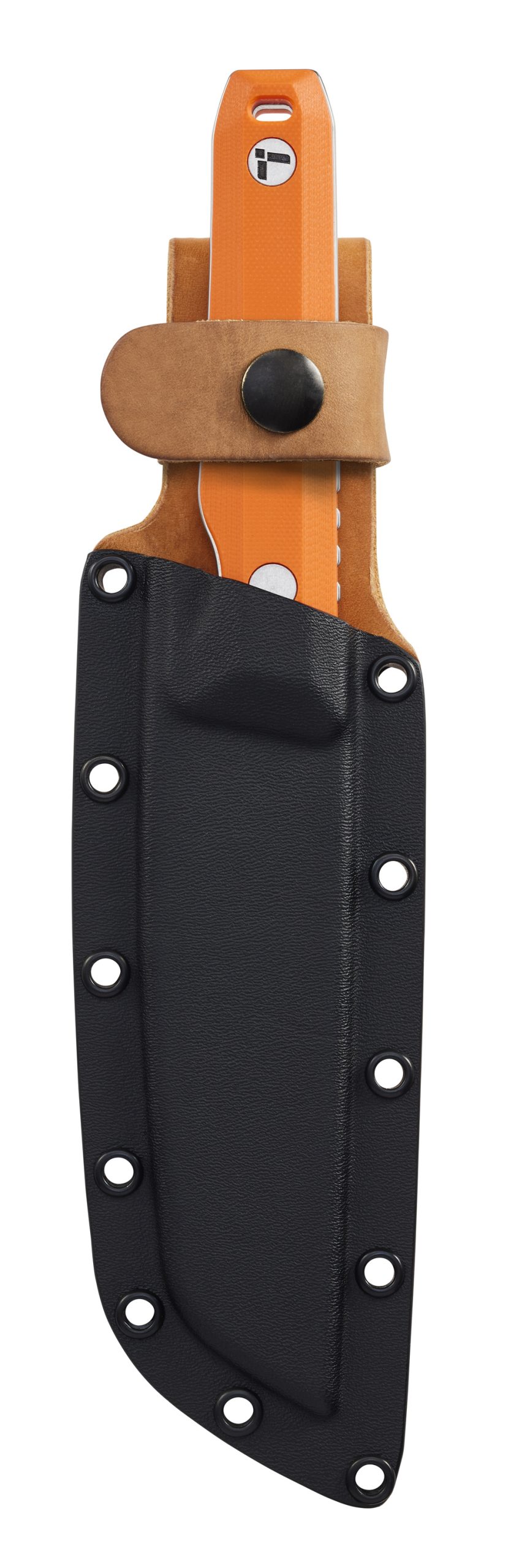 Pioneer_Orange_Sheath_Black_Front_Knife_NEW